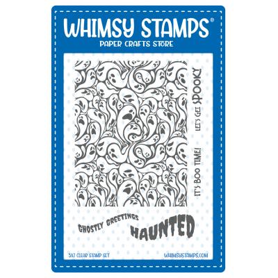 Whimsy Stamps Stempel - Ghostly Greetings